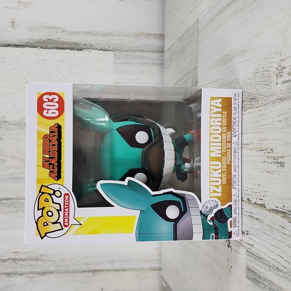 RARE Funko Pop #603 Izuku Midoriya My Hero Academia pre-owned with box
